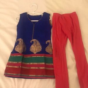 Girls Indian outfit- size 24, 3t